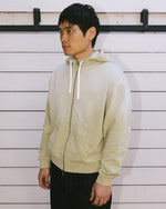 Padded Elbow Zip-Up Hoodie - Sand 4