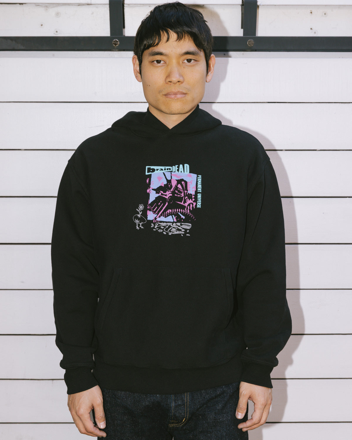 Permanent Universe Hoodie - Black – Brain Dead