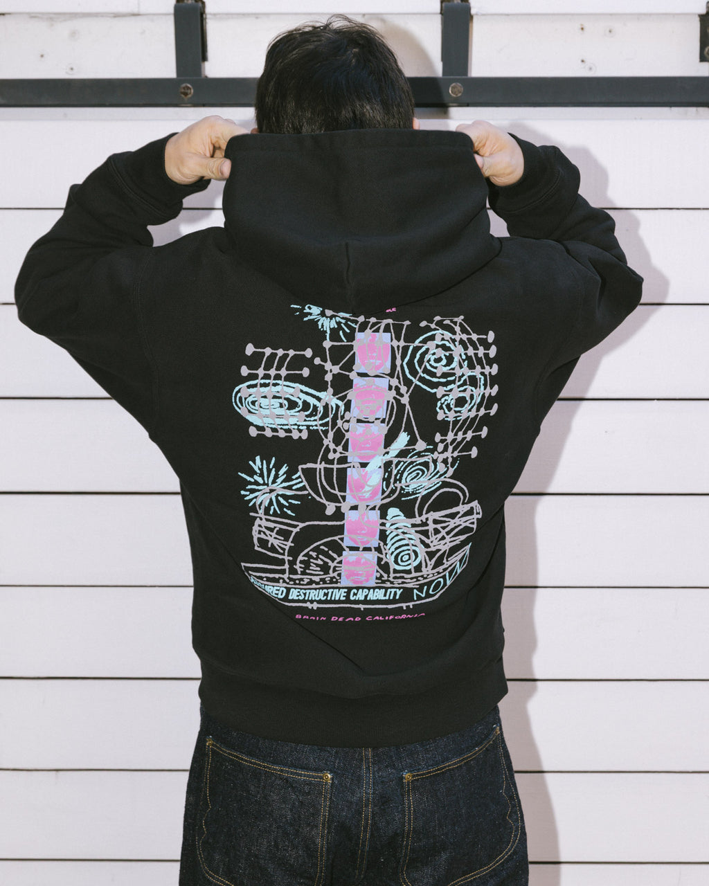 Permanent Universe Hoodie - Black 4