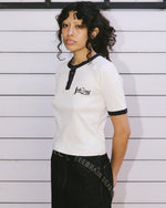 Ribbed Henley - Natural 4