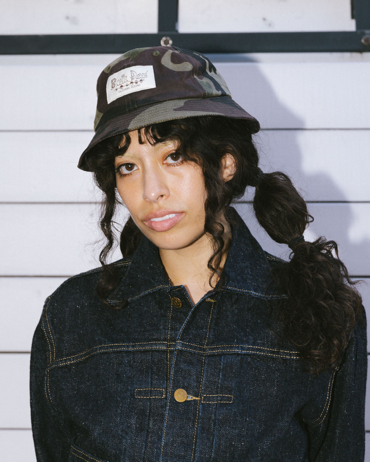 Adjustable 6 Panel Bell Hat - Camo – Brain Dead