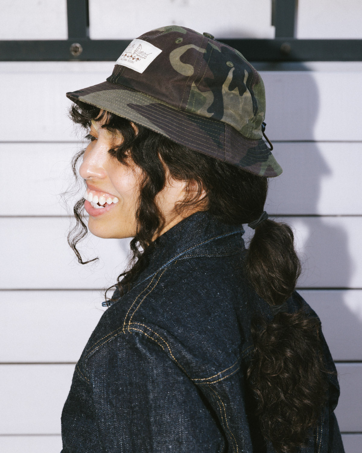 Adjustable 6 Panel Bell Hat - Camo – Brain Dead