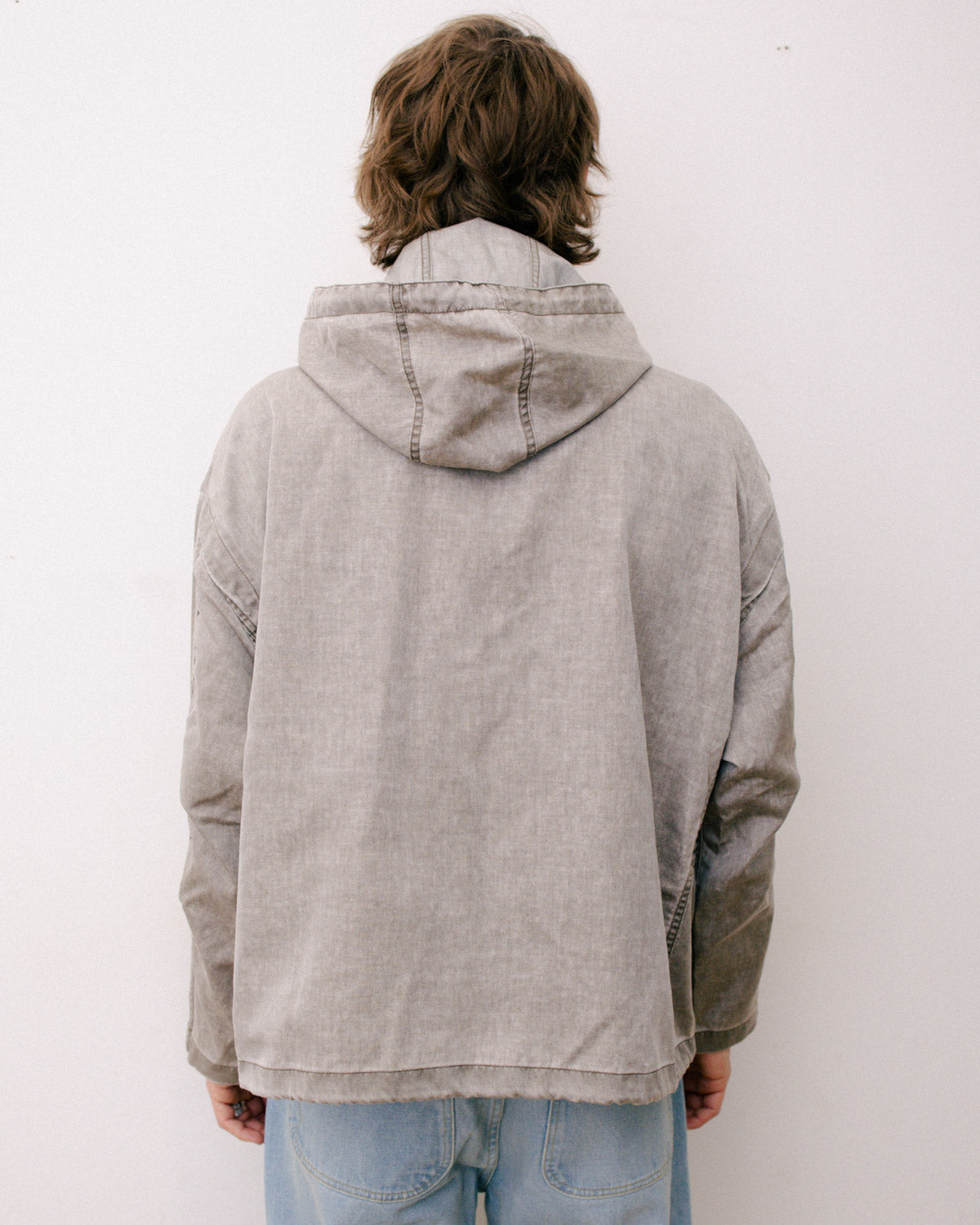 Washed Ripstop Toggle Jacket - Brown – Brain Dead