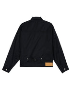Serge Wool Trucker Jacket - Black 5