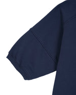 Short Sleeve Crewneck Sweatshirt - Navy 3