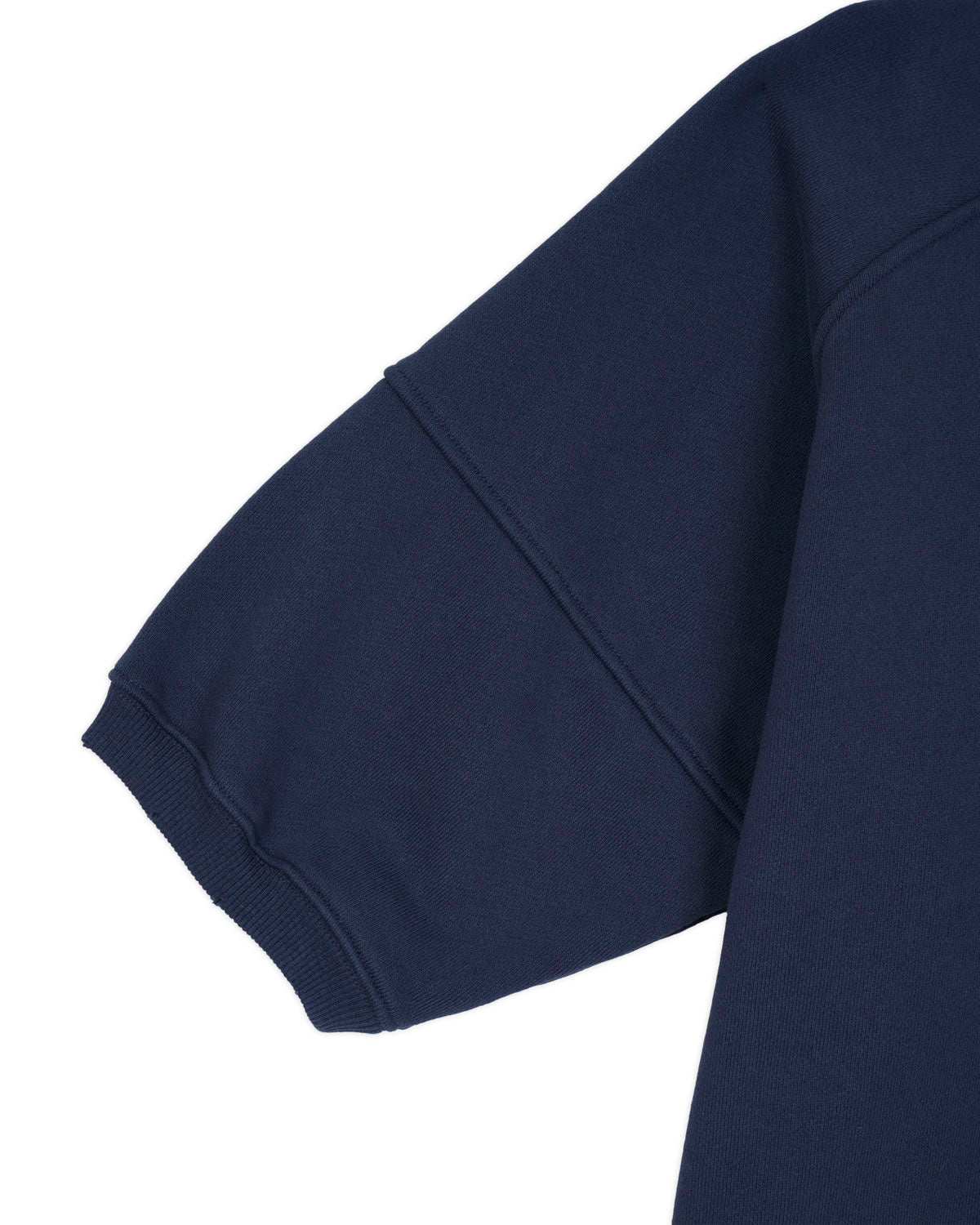 Short Sleeve Crewneck Sweatshirt - Navy 3