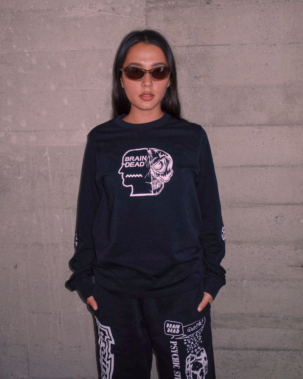 Skull Mech Long Sleeve - Black 2