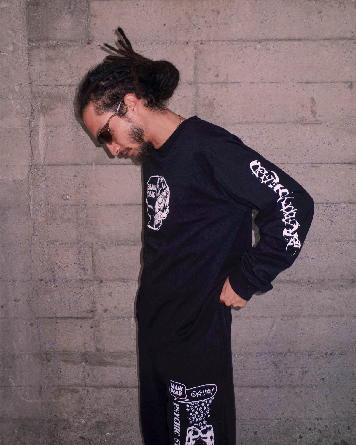 Skull Mech Long Sleeve - Black 7