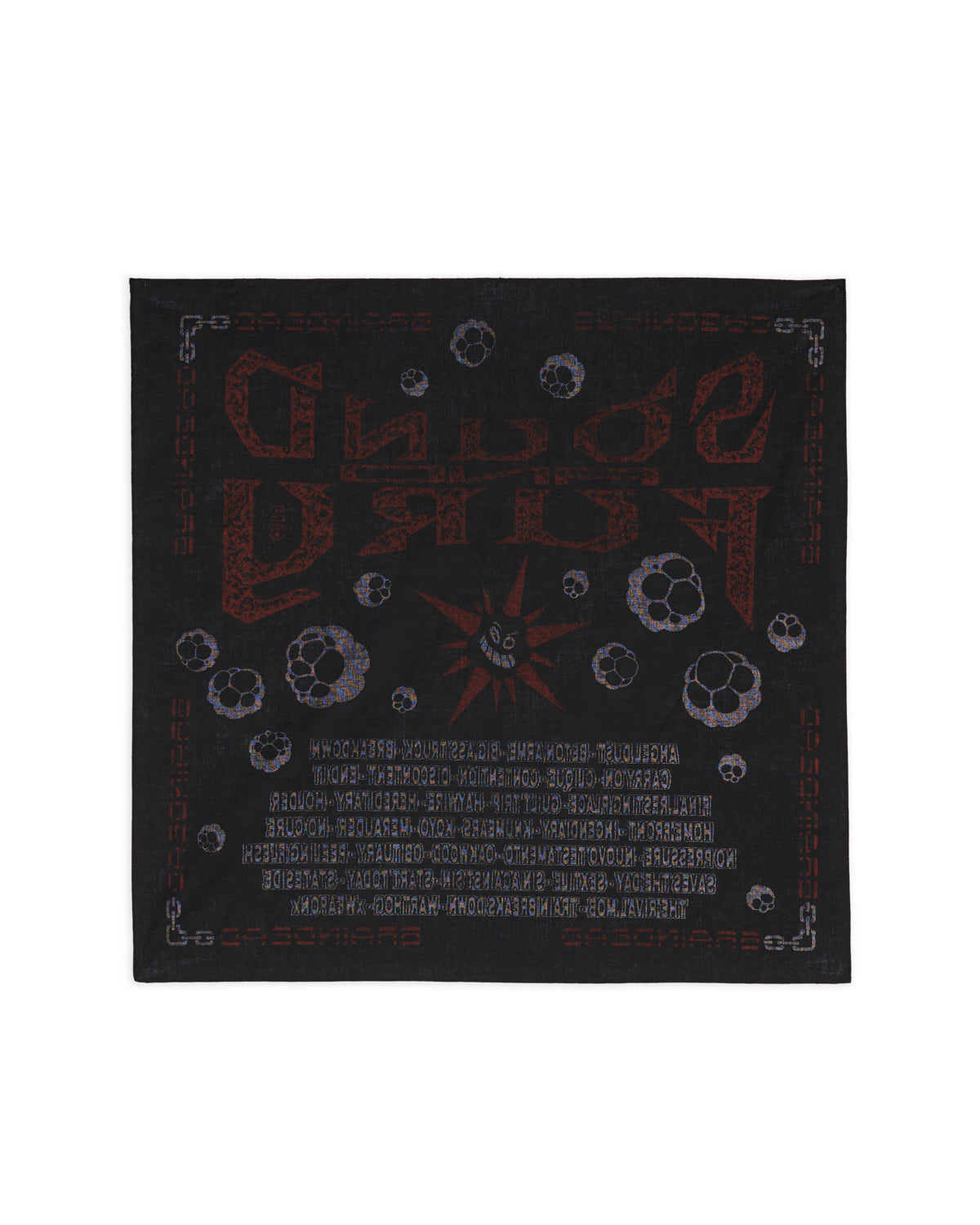 Brain Dead x Sound & Fury 2026 Bandana - Black 3