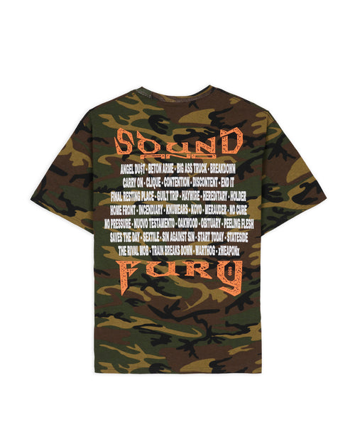 Brain Dead x Sound & Fury 2026 Lineup T-shirt - Camo 2