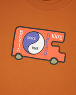 Space/Time T-Shirt - Nutmeg 3