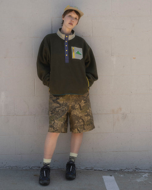 Twill Climber Short - Leaf Camo 2