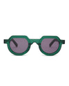 Tani Post Modern Primitive Eye Protection - Green Glitter