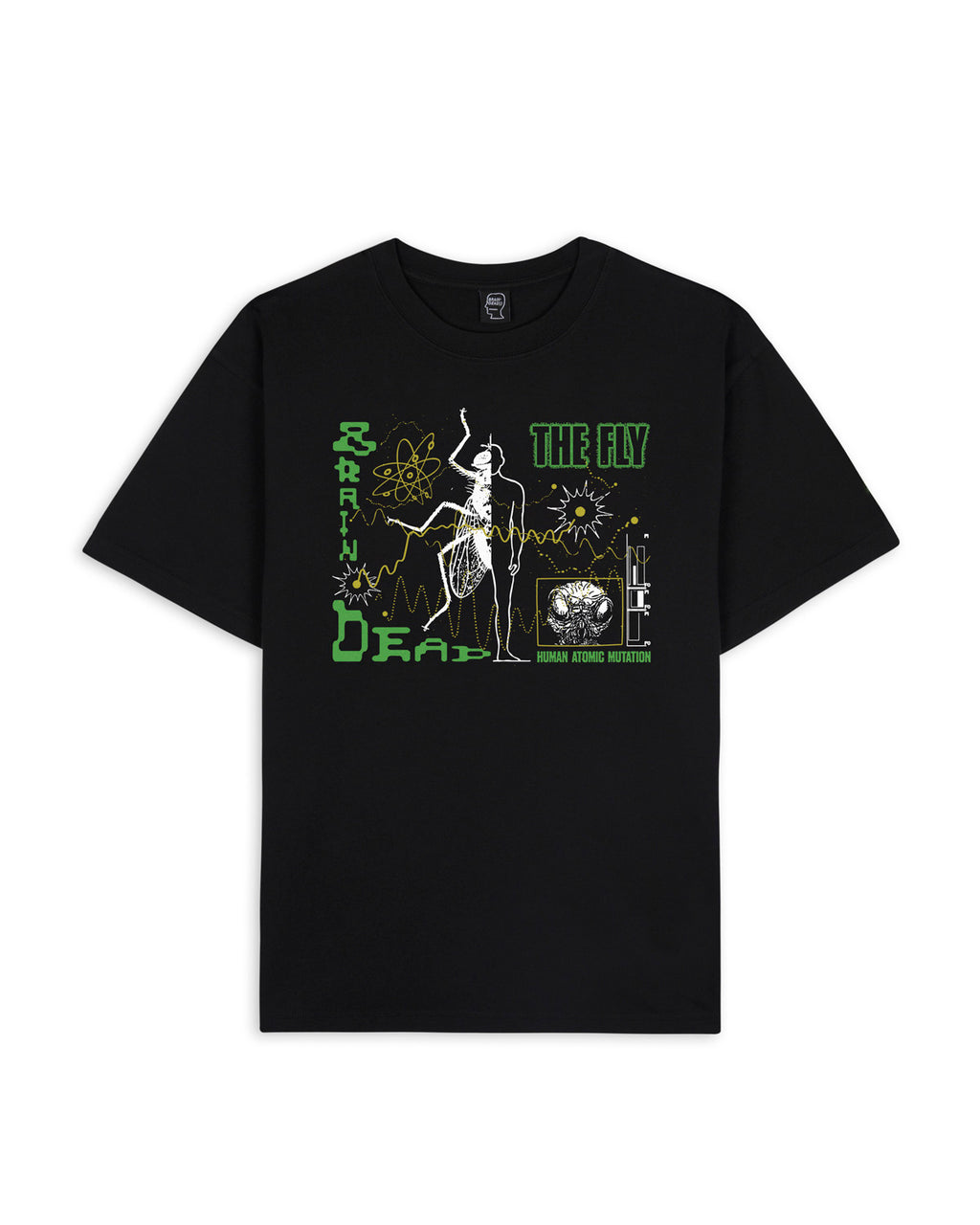 Brain Dead x The Fly T-shirt - Black