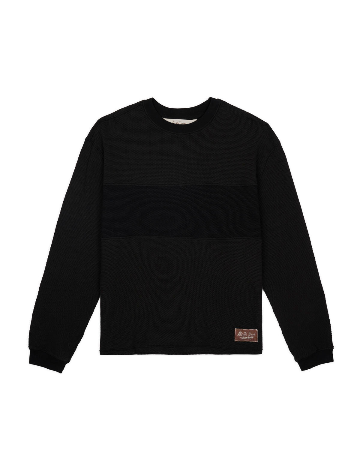 Thermal Long Sleeve Tee - Charcoal – Brain Dead