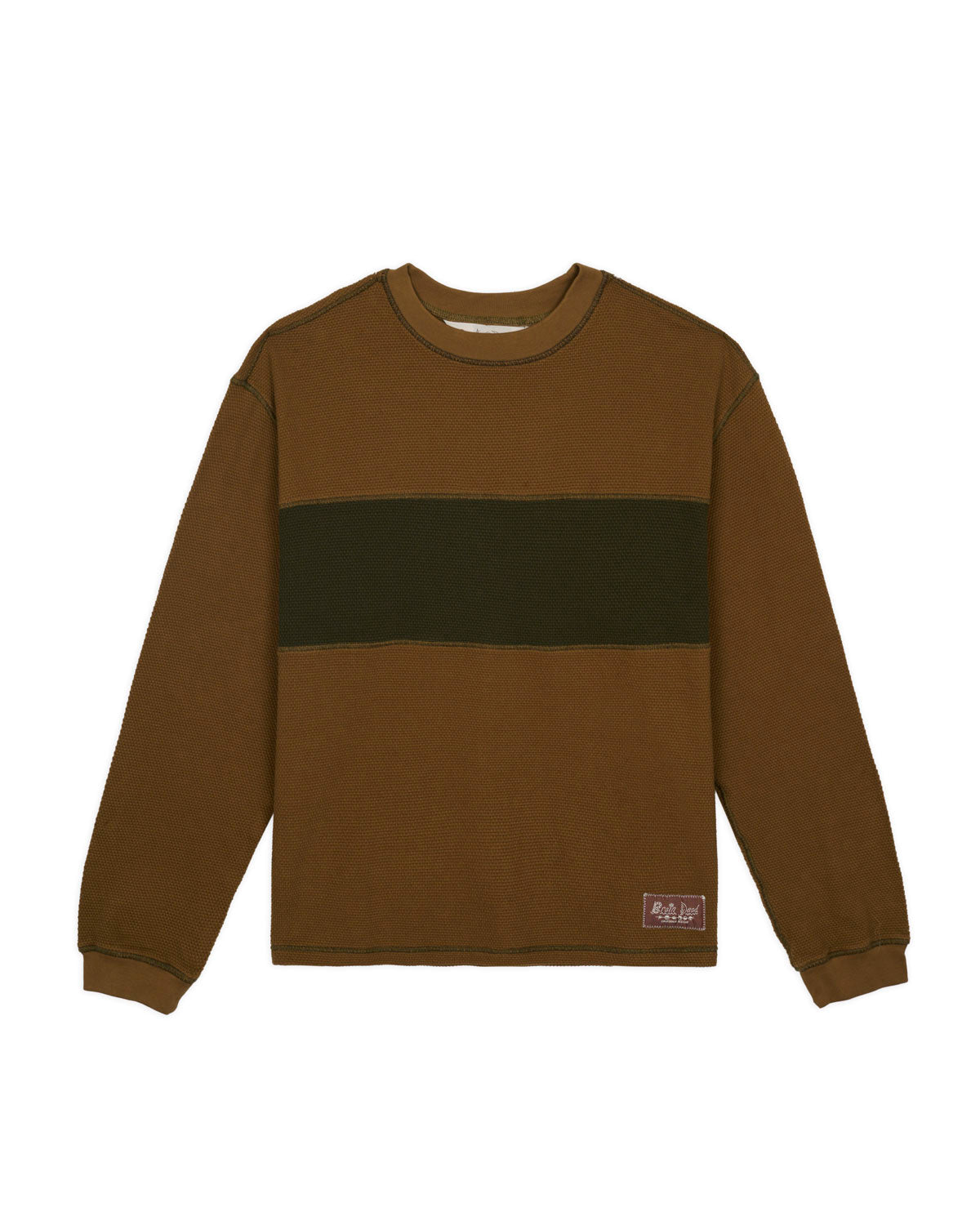 Thermal Long Sleeve Tee - Olive – Brain Dead