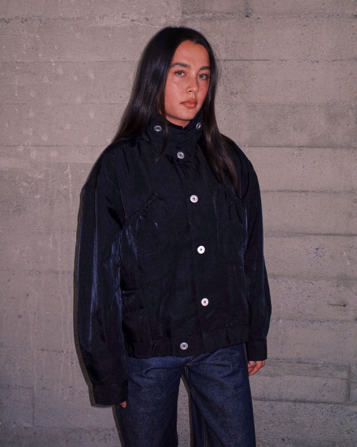 Titan Bomber Jacket - Black 2