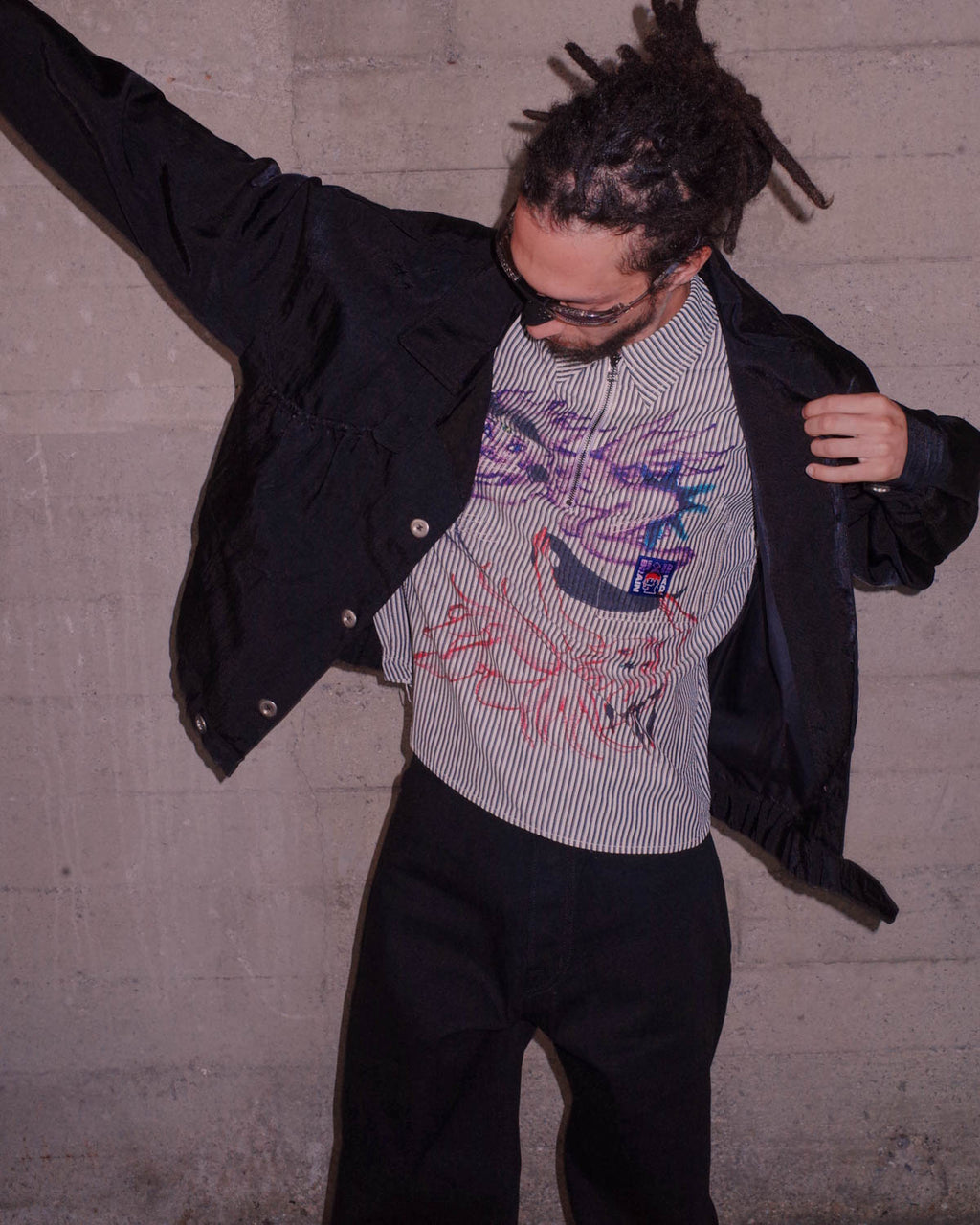 Titan Bomber Jacket - Black 7