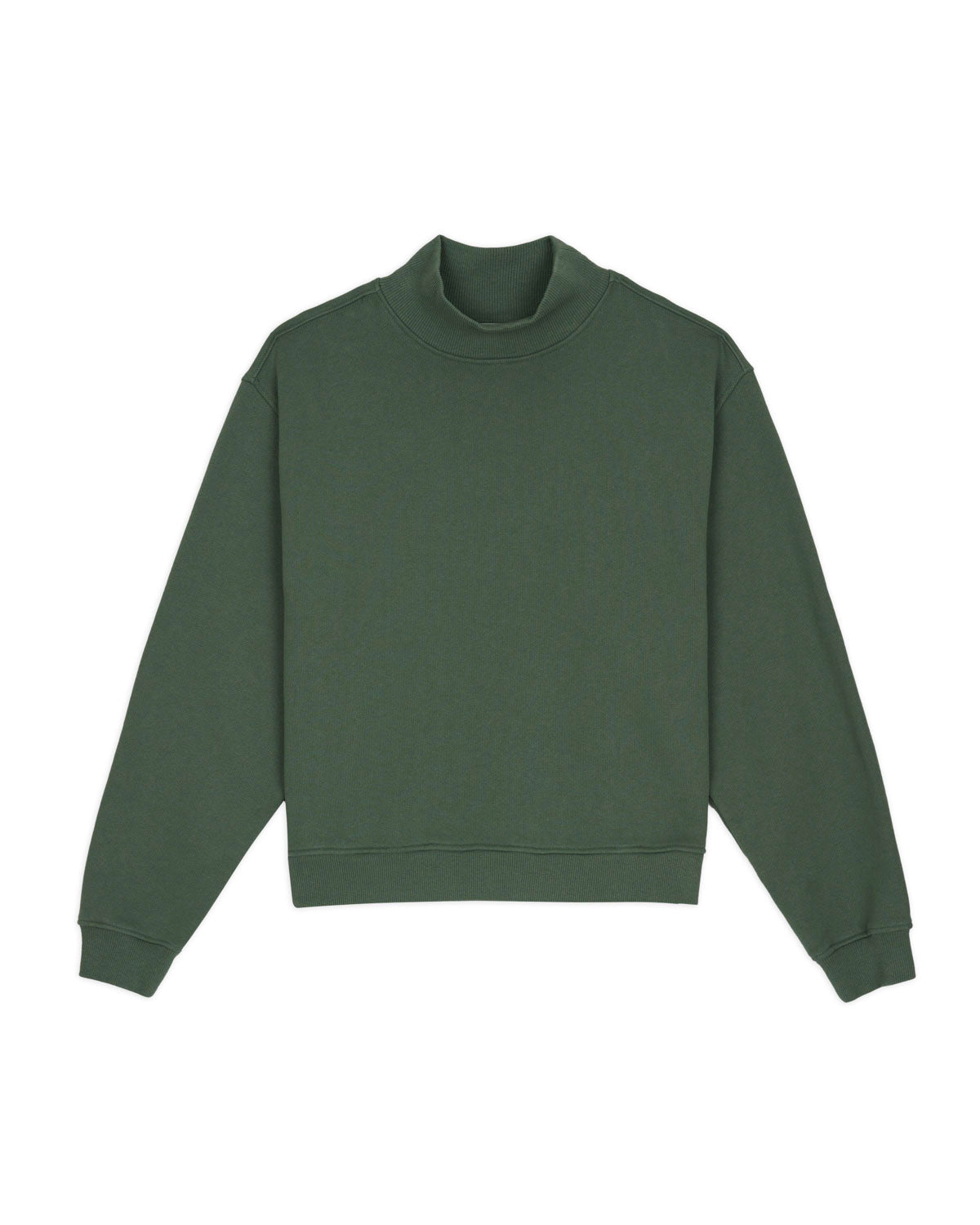 Turtle Neck Sweatshirt - Green – Brain Dead
