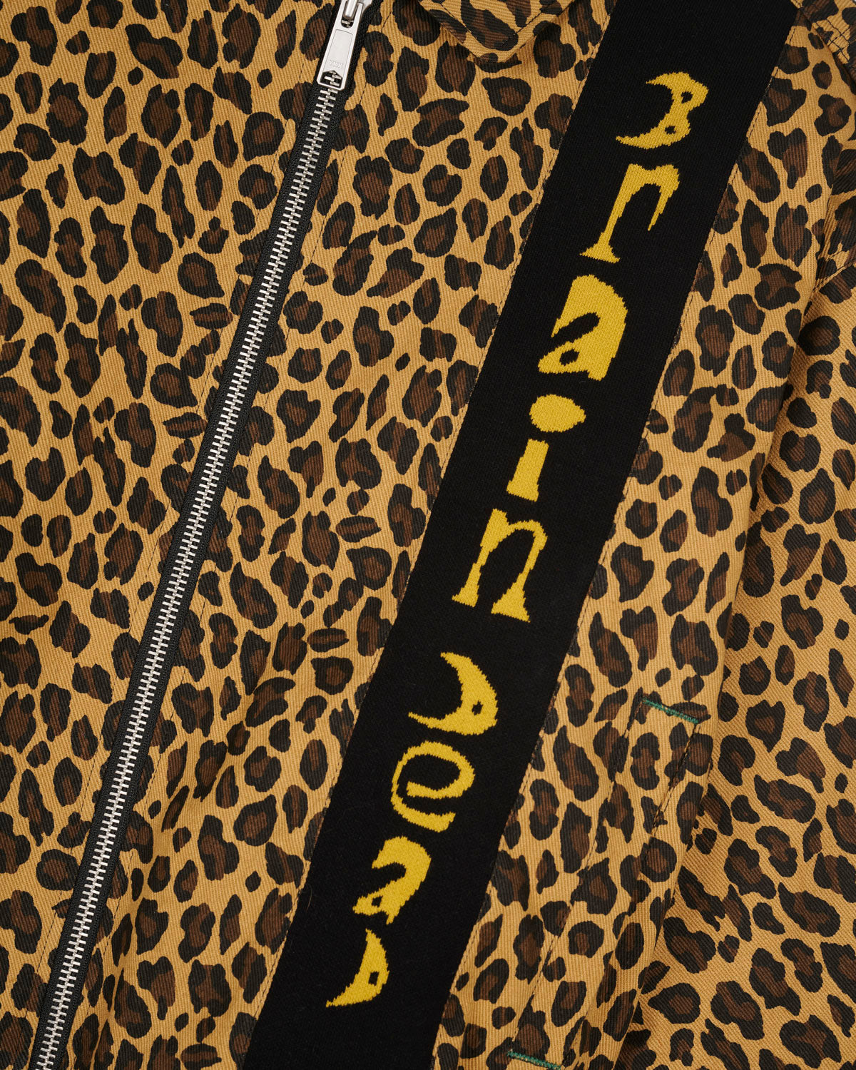 Twill Flight Jacket - Leopard – Brain Dead