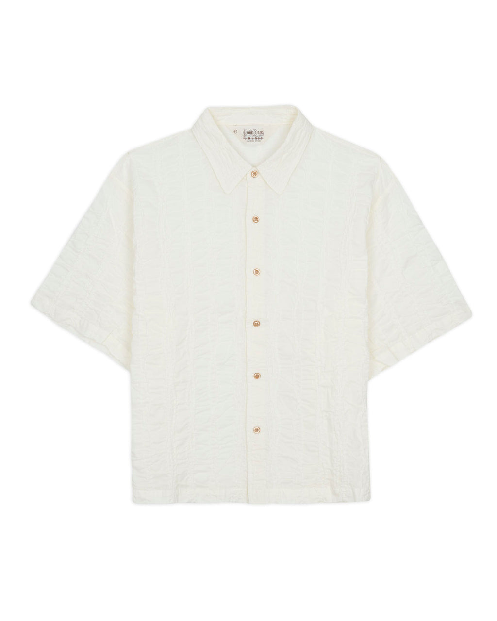 Twisted Piping Shirt - Natural