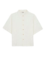 Twisted Piping Shirt - Natural 1