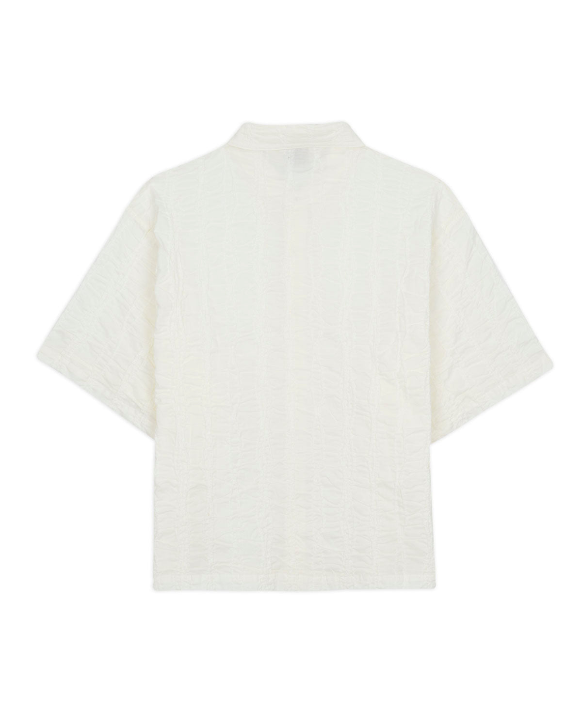 Twisted Piping Shirt - Natural 3