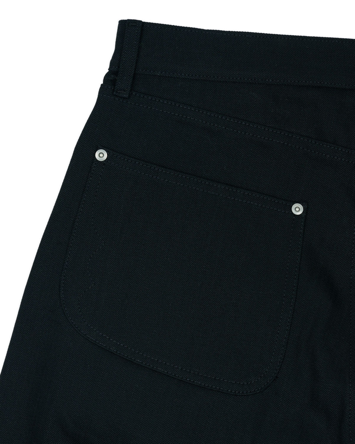 Type 00 14.25oz Selvedge Denim Pant - Solid Black – Brain Dead