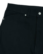 Type 00 14.25oz Selvedge Denim Pant - Solid Black 3