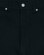 Type 00 14.25oz Selvedge Denim Pant - Solid Black 4