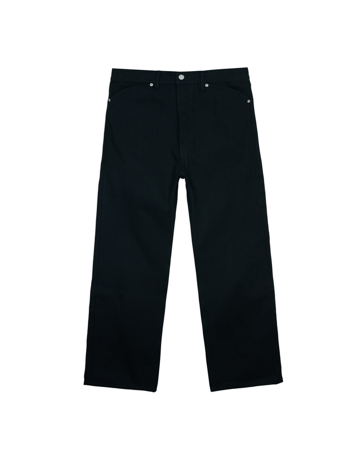 Type 00 14.25oz Selvedge Denim Pant - Solid Black – Brain Dead