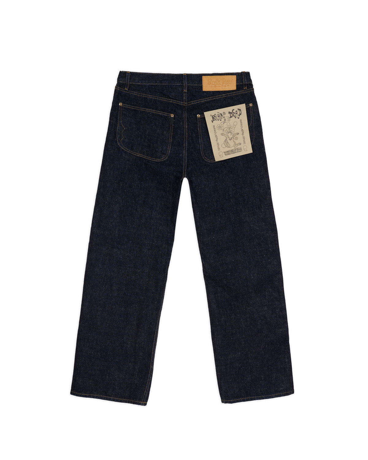 Type 00 15.5oz Selvedge Denim Pant - Rinsed Indigo 10