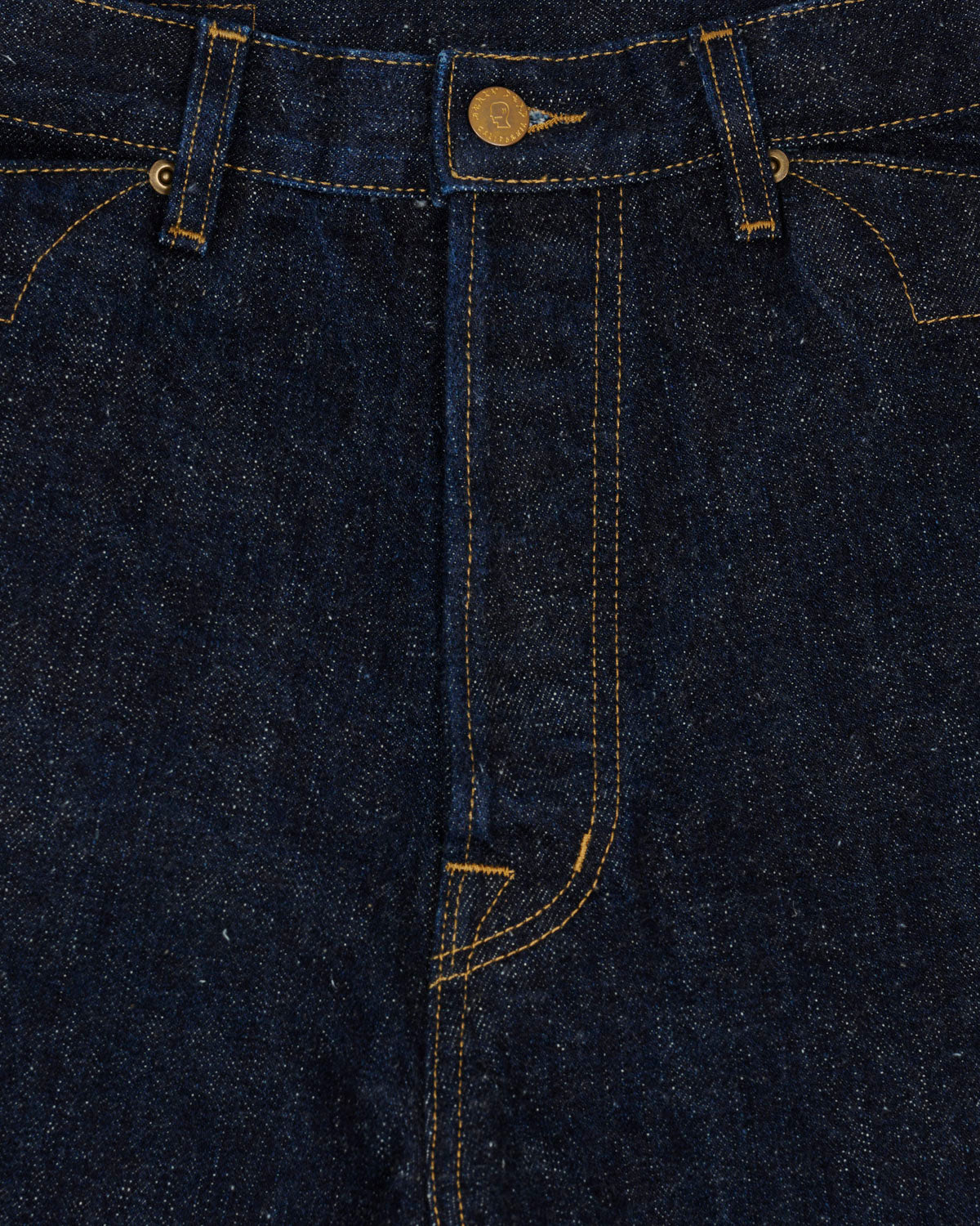 Type 00 15.5oz Selvedge Denim Pant - Rinsed Indigo 7