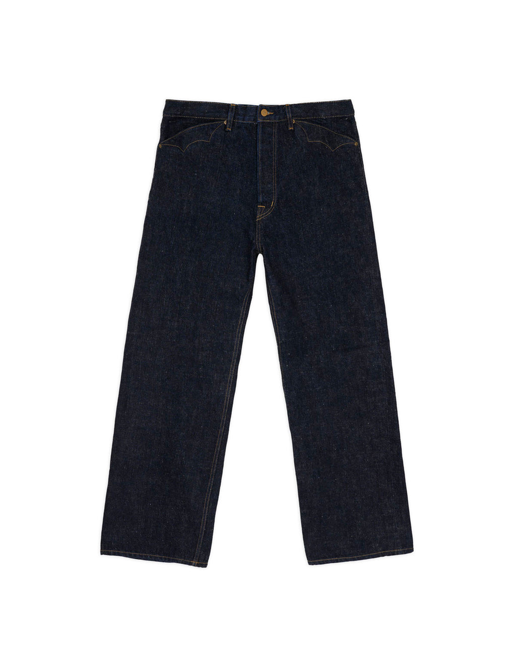 Type 00 15.5oz Selvedge Denim Pant - Rinsed Indigo