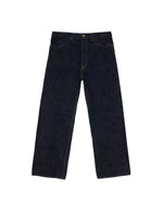 Type 00 15.5oz Selvedge Denim Pant - Rinsed Indigo 1