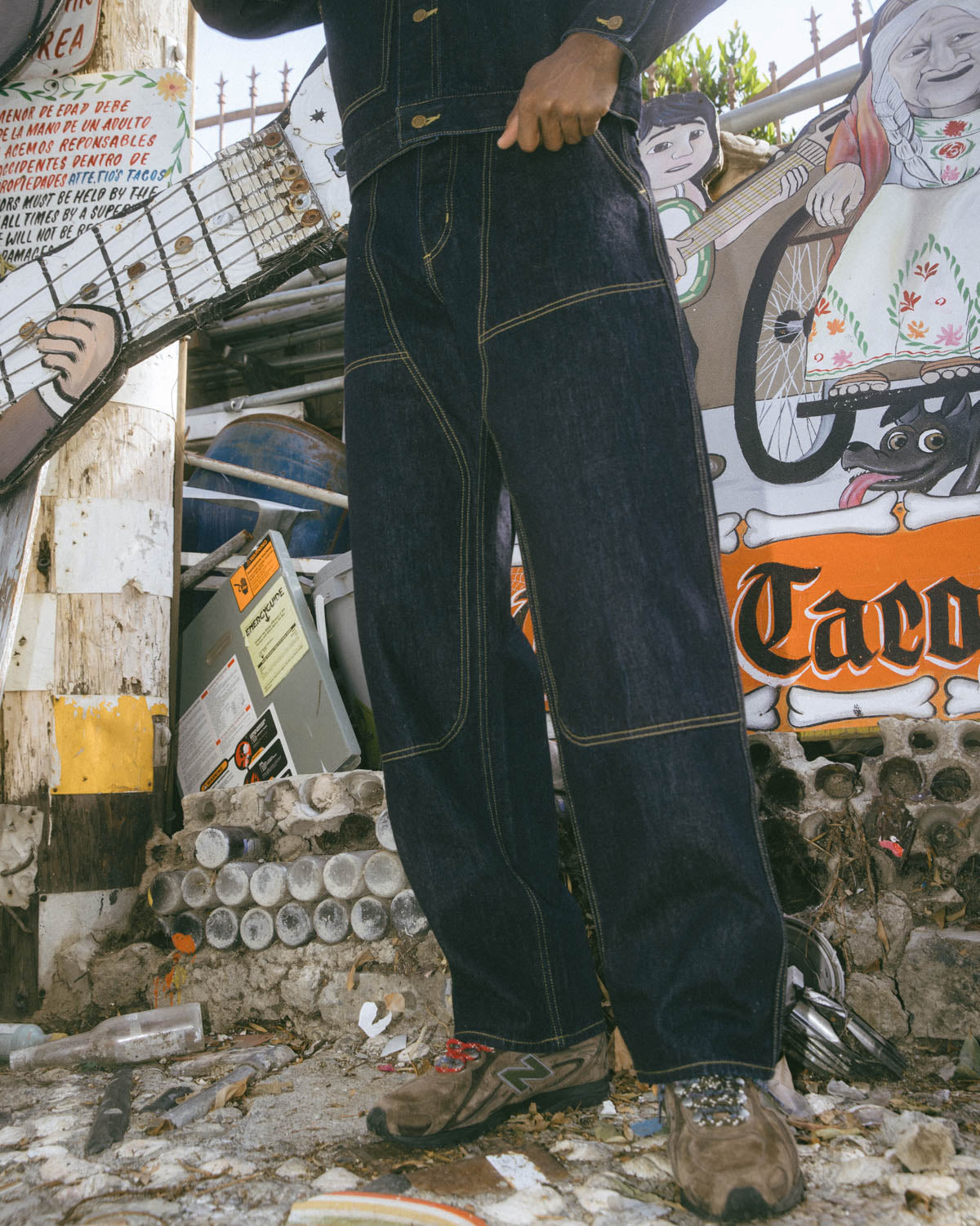 Type 02 Non-Selvedge Denim Pant - Washed Indigo 2