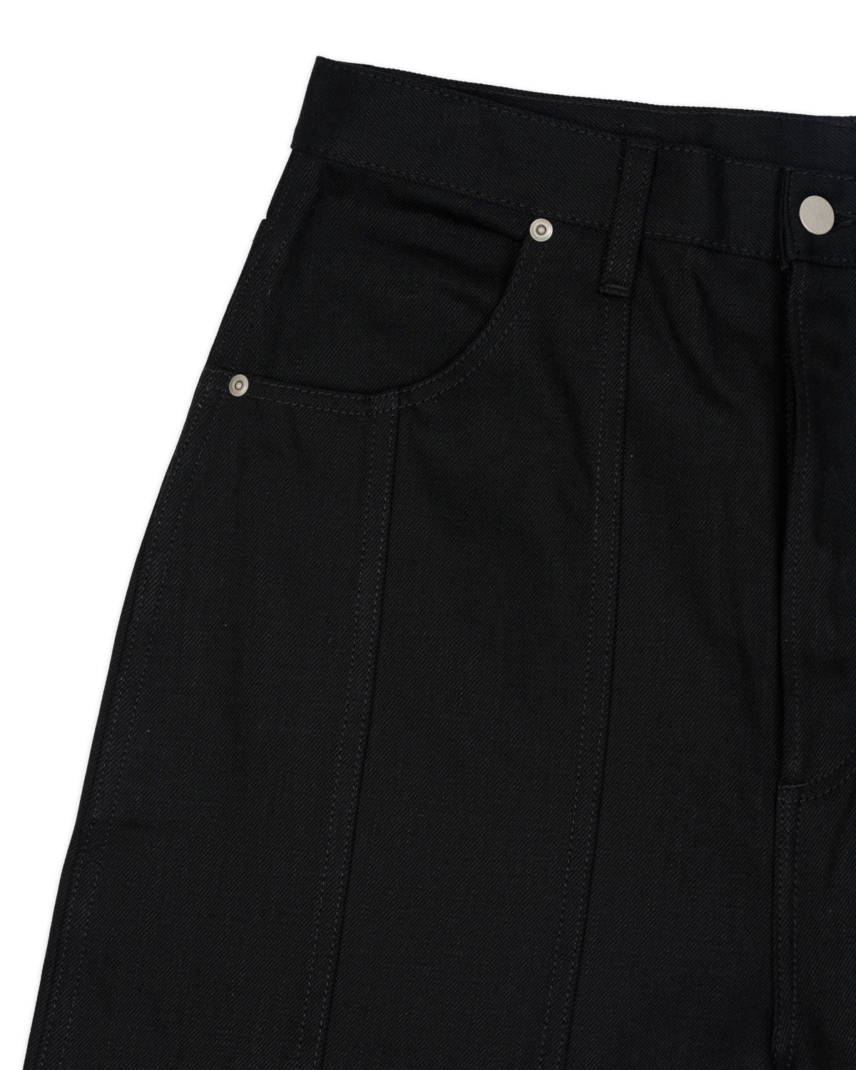 Type 03 14.5oz Denim Pant - Solid Black 7