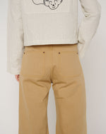 Type 00 13.5oz Selvedge Bull Denim - Tan 8