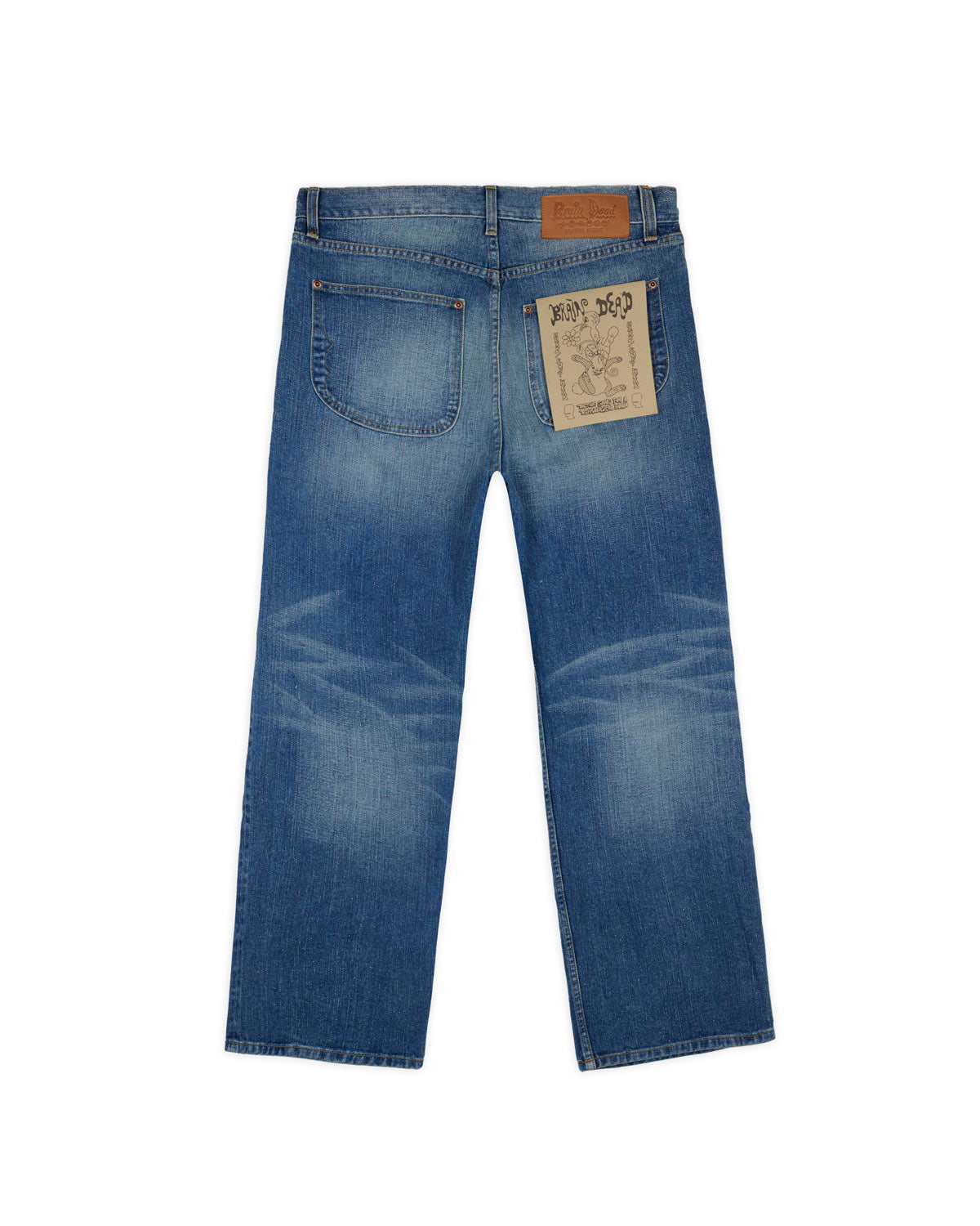 Type 00 14.1oz Selvedge Denim Pant - Washed Indigo 2