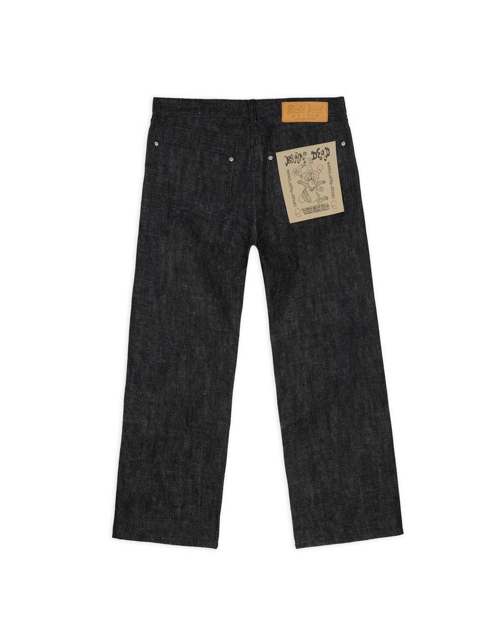 Type 00 15.5oz Selvedge Denim - Black 3