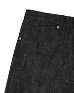 Type 00 15.5oz Selvedge Denim - Black 7