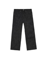 Type 00 15.5oz Selvedge Denim - Black 1