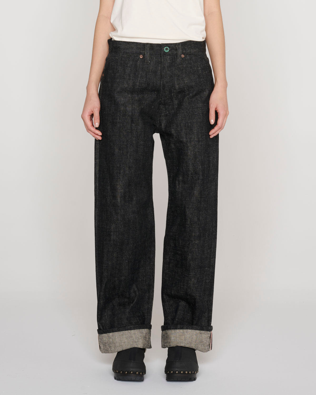 Type 00 15.6oz Selvedge Denim - Black