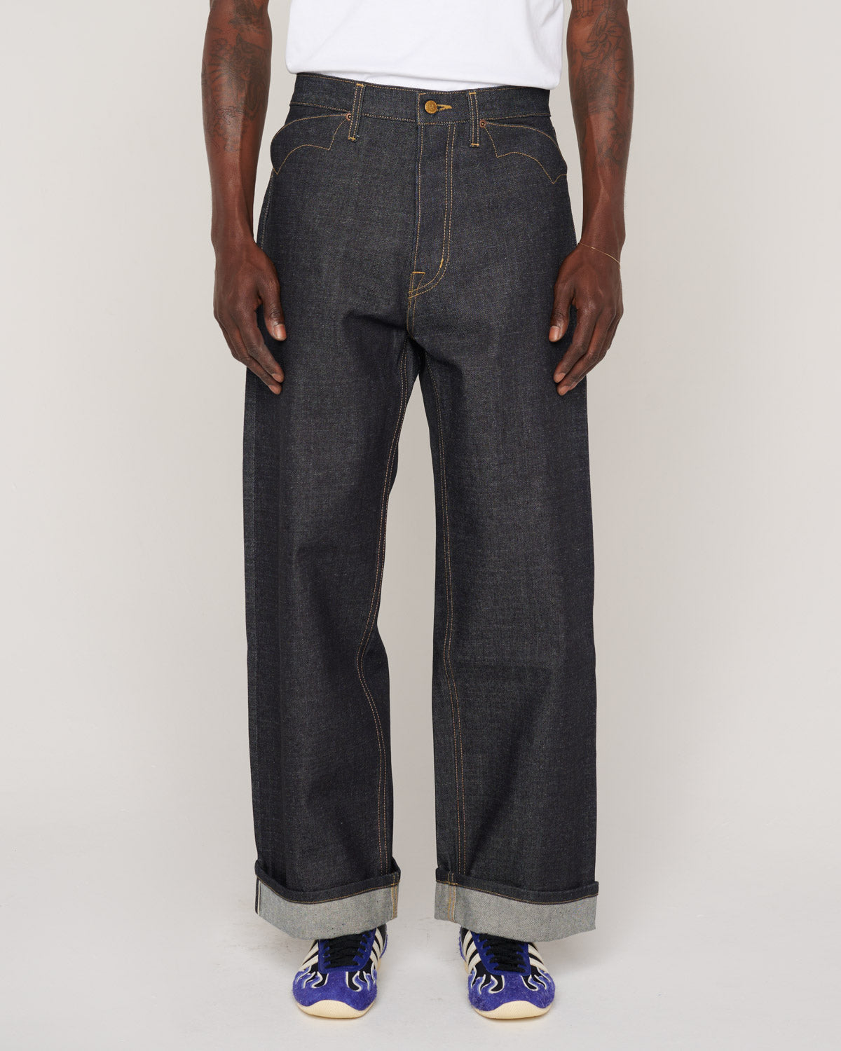Type 00 15oz Selvedge Denim Pant - Indigo – Brain Dead