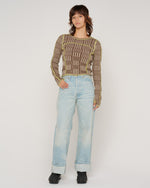 Type 00 15oz Selvedge Denim Pant - Light Washed Indigo 4