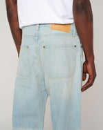 Type 00 15oz Selvedge Denim Pant - Light Washed Indigo 7