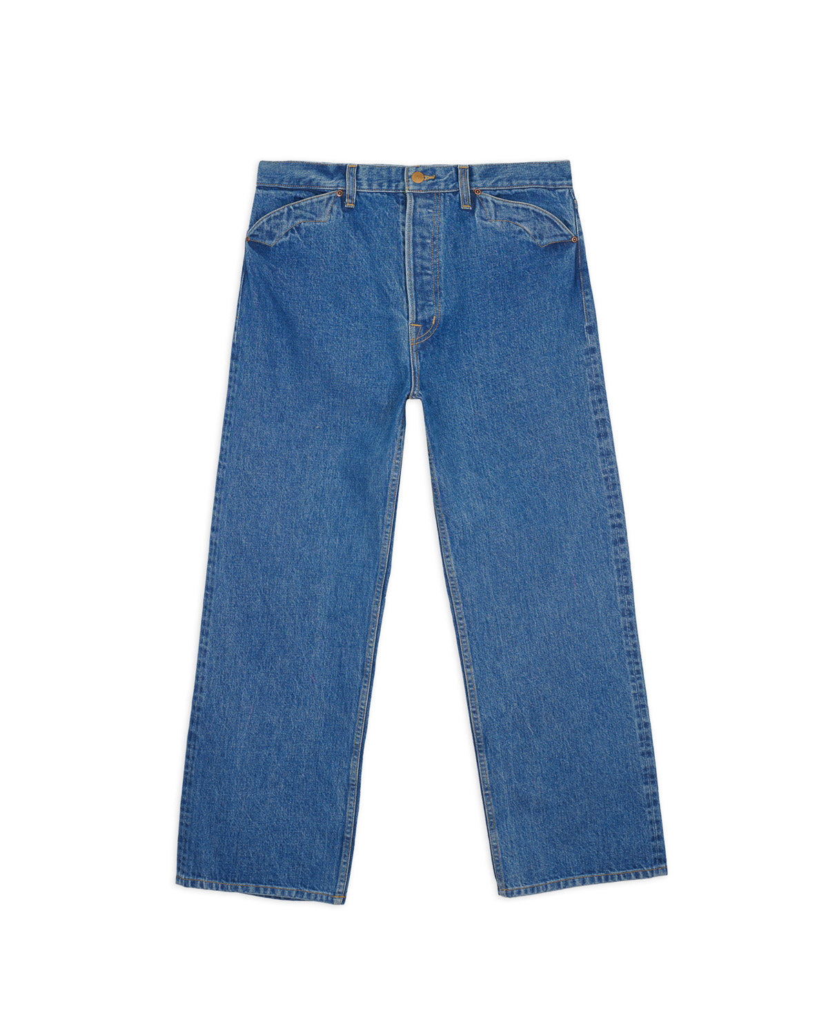 Type 00 15oz Selvedge Denim Pant - Stonewash Indigo – Brain Dead