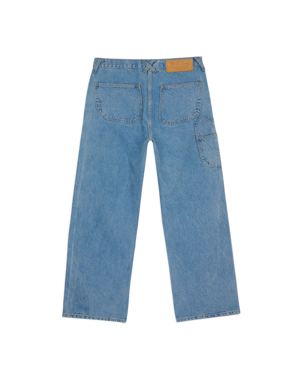Type 02 14.7oz Denim Pant - Light Washed Indigo – Brain Dead
