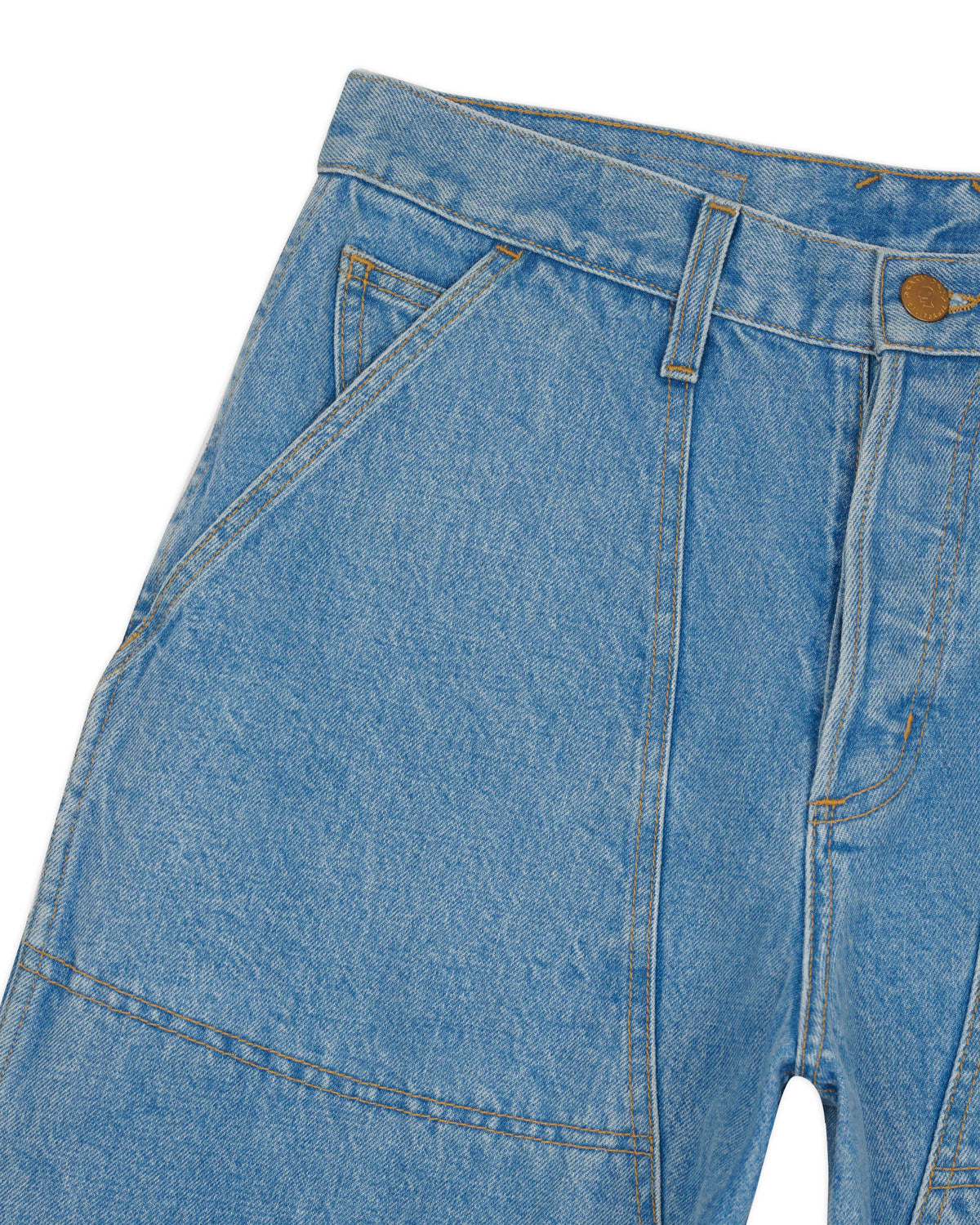 Type 02 14.7oz Denim Pant - Light Washed Indigo – Brain Dead