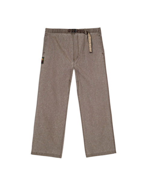Washed Ripstop Climber Pant - Brown – Brain Dead